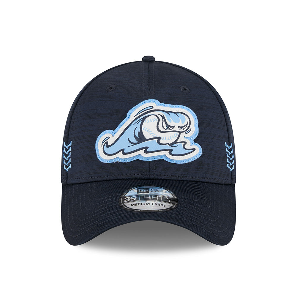 West Michigan Whitecaps New Era 2024 Clubhouse 39THIRTY Cap West