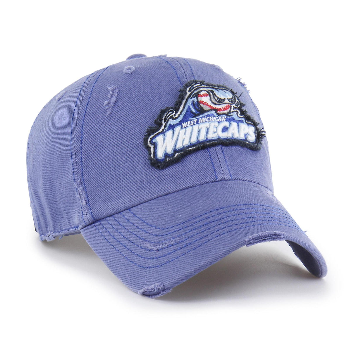 47 Thrift Blue Weathered Clean Up Cap – West Michigan Whitecaps