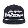 West Michigan Whitecaps New Era Team Text Golfer Snapback Cap