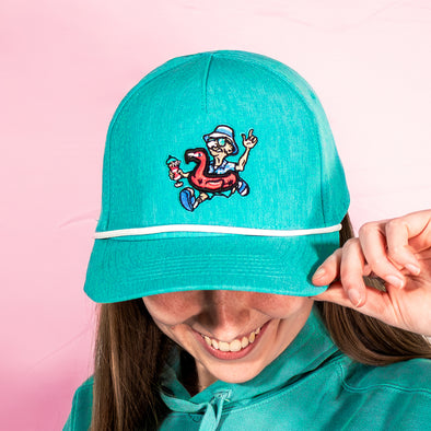 Michigan Snowbirds Teal Performance Cap – West Michigan Whitecaps