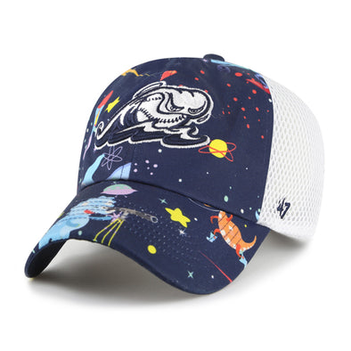 West Michigan Whitecaps '47 Kids Space Dino Cap