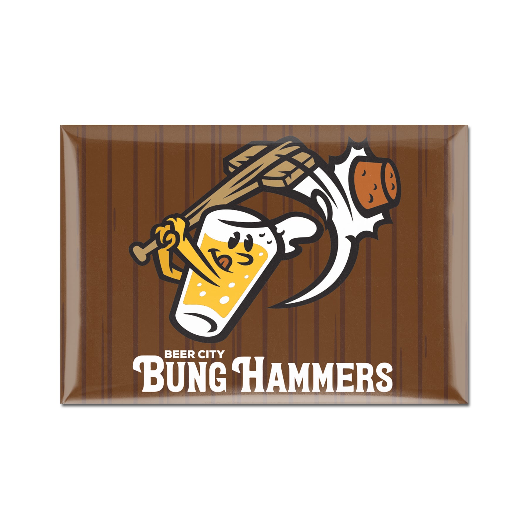 Beer City Bung Hammers Barrel Sticker – West Michigan Whitecaps