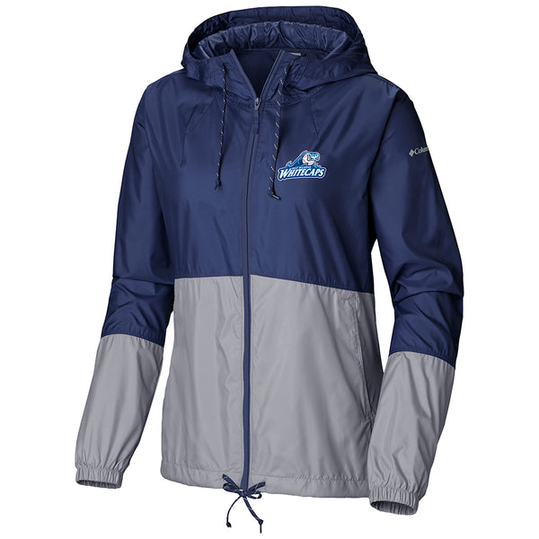 West Michigan Whitecaps Women's Columbia Windbreaker Jacket – West