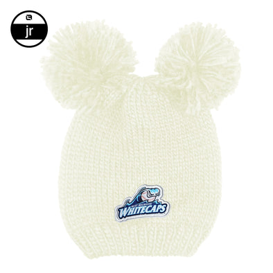 West Michigan Whitecaps Jr. Double Pom Hat