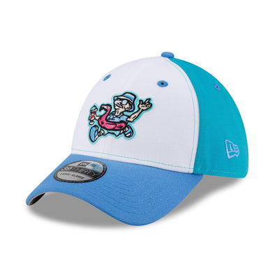 帽子 White faced Ch embroided badge face cap Michigan Snowbirds New Era 39THIRTY Stretch-Fit Cap – West