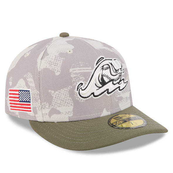 West Michigan Whitecaps New Era 2025 Armed Forces Fitted 59FIFTY Cap