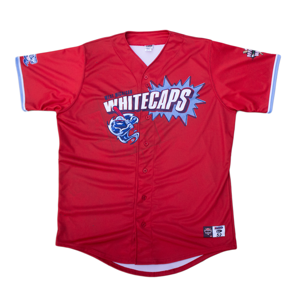 OT Sports West Michigan Whitecaps 2023 Authentic Collection Throwback Jersey XL