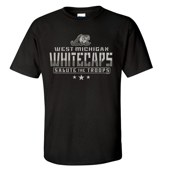 West Michigan Whitecaps Salute The Troops Tee