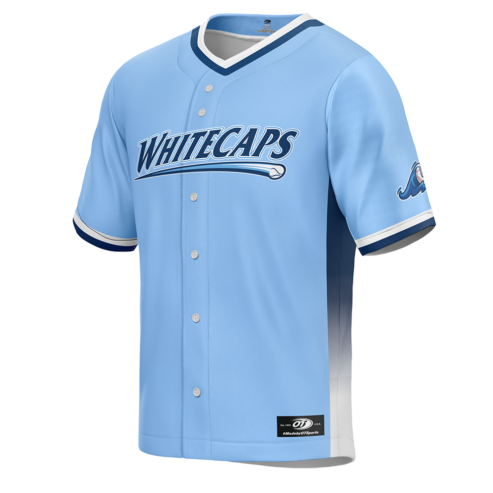 West Michigan Whitecaps 2024 Authentic Collection Alternate Light Blue ...