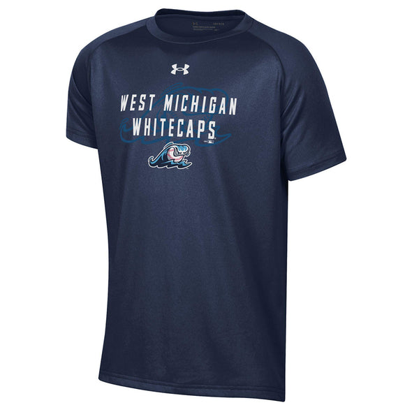 West Michigan Whitecaps Under Armour Youth Tech Tee