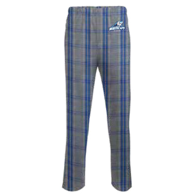 West Michigan Whitecaps Boxercraft Flannel Oxford/Royal Pants