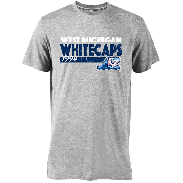 West Michigan Whitecaps "Molar" Triblend Grey Tee