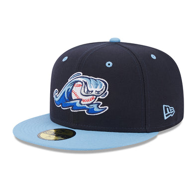West Michigan Whitecaps New Era Authentic Alternate Navy/Sky Fitted 59FIFTY Cap