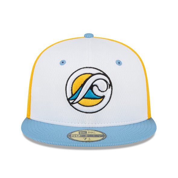 West Michigan Whitecaps New Era Authentic BP Throwback Fitted 59FIFTY Cap