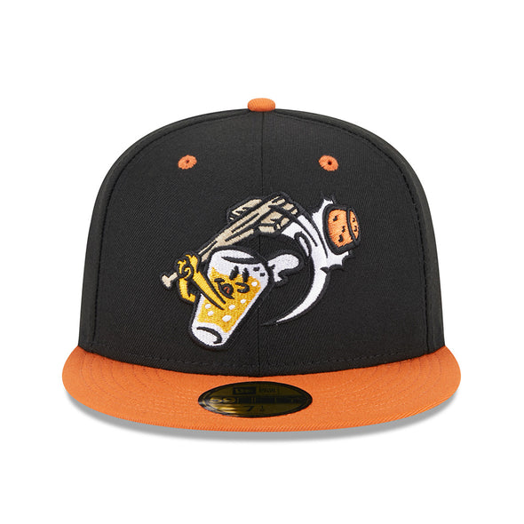 Beer City Bung Hammers New Era 2023 Black/Rust Fitted 59FIFTY Cap