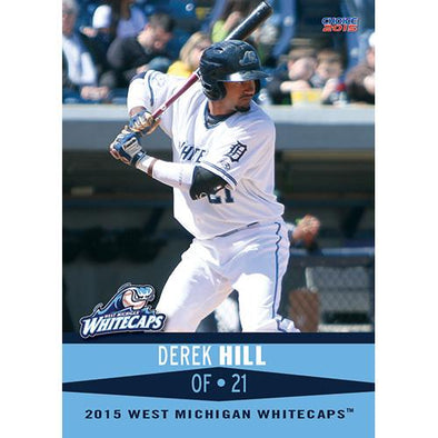 West Michigan Whitecaps 2015 Team Card Set