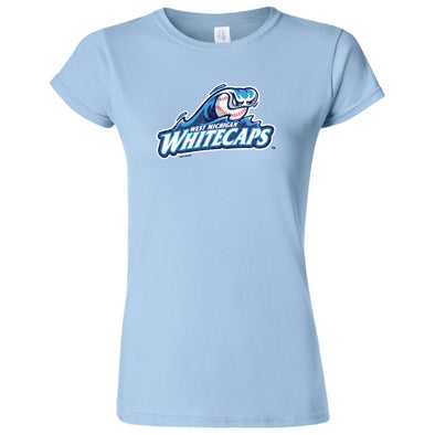 Shirts, West Michigan Whitecaps Baseball Cloudcon 21 Adult Size Medium  Jersey Blue