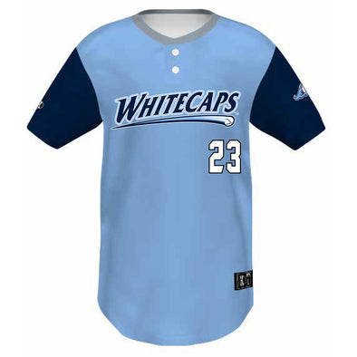 West Michigan Whitecaps Freestyle All-Over 2-Button Jersey - CUSTOM ORDER