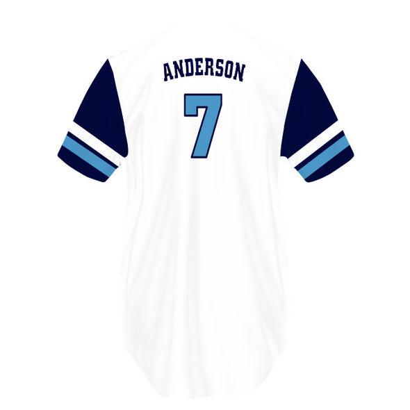 West Michigan Whitecaps Freestyle Russell Ground Rule 2-Button Jersey - CUSTOM ORDER