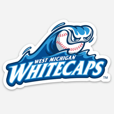 West Michigan Whitecaps Primary Logo Sticker