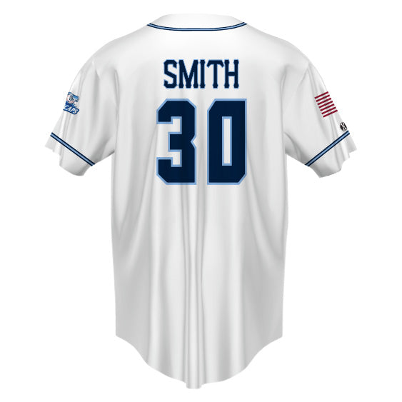 West Michigan Whitecaps Freestyle Full Button Jersey - CUSTOM ORDER
