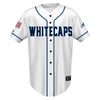 West Michigan Whitecaps Freestyle Full Button Jersey - CUSTOM ORDER